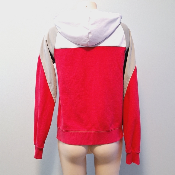 🅱️🅾️G🅾️ Nike red and white hoodie - Picture 4 of 10